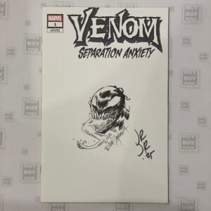 Venom Separation Anxiety 1 White cover con remarque Elena Casagrande