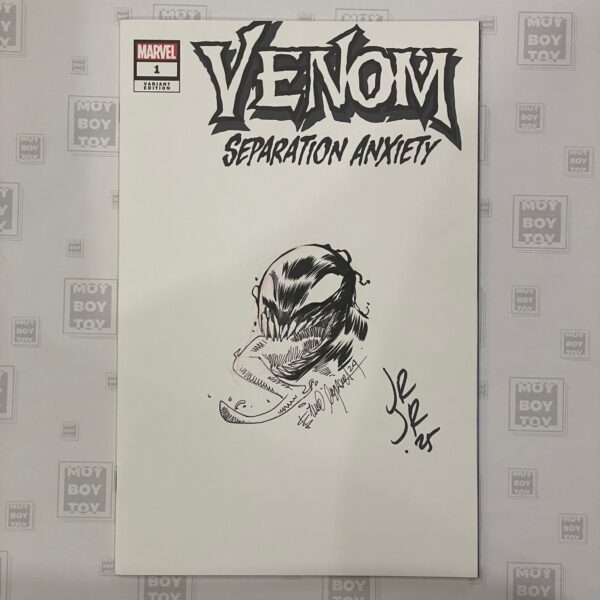 Venom Separation Anxiety 1 White cover con remarque Elena Casagrande