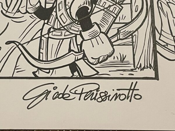 Giada Perissinotto - Tavola originale What if Donald Duck became Wolverine #1 pag. 4
