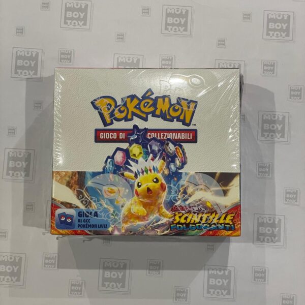 Pokemon Box 36 ITA Scarlatto e Violetto Scintille Folgoranti SEALED .