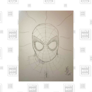 John Romita Jr – Original Spider-man Headshot 28x21cm