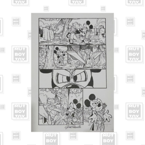 Giada Perissinotto - Tavola originale What if Donald Duck became Wolverine #1 pag. 4