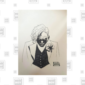 Eduardo Risso - Original Joker Bust 30x22cm