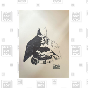 Eduardo Risso - Original Batman Bust 30x22cm