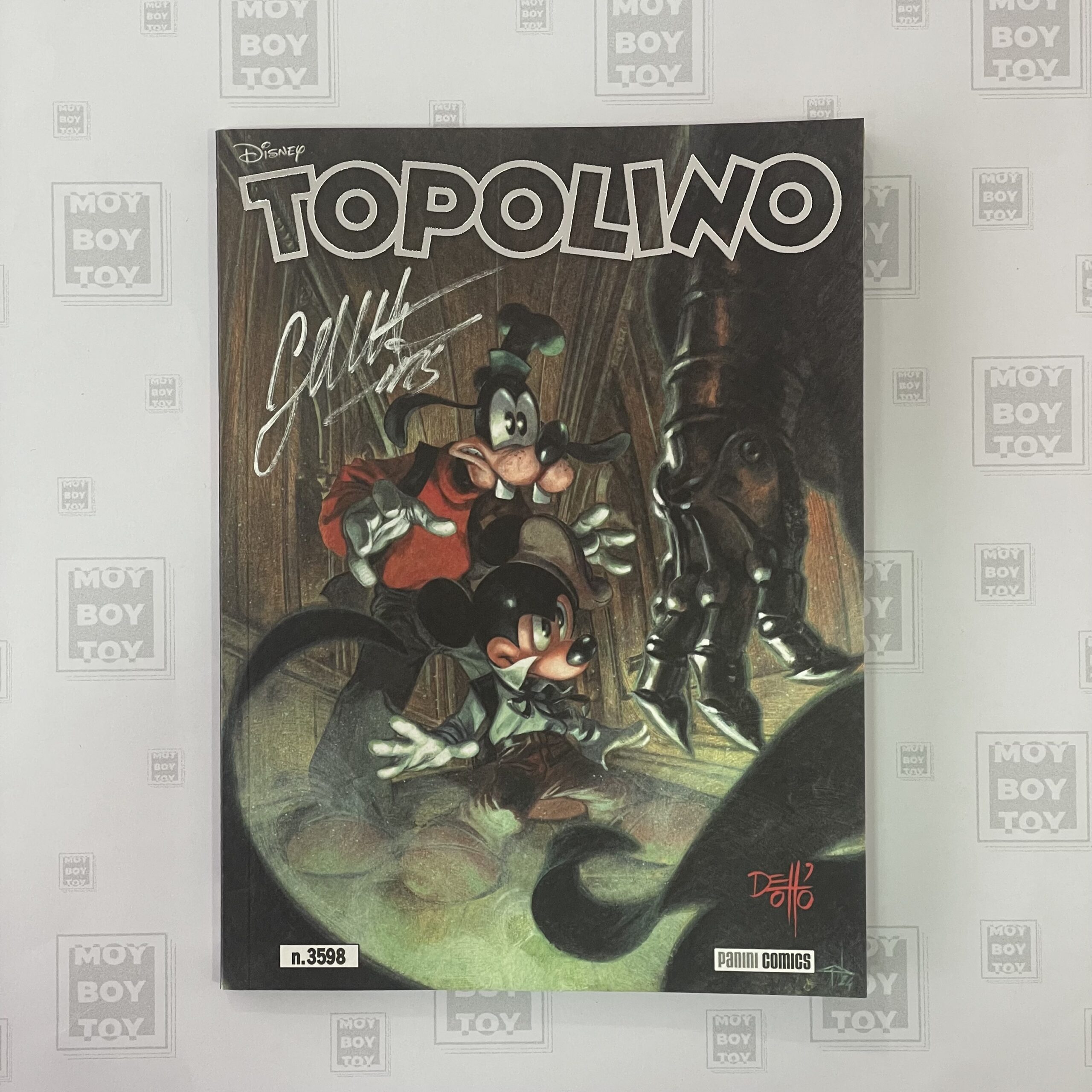 Topolino 3598 firmato da Gabriele Dell'Otto