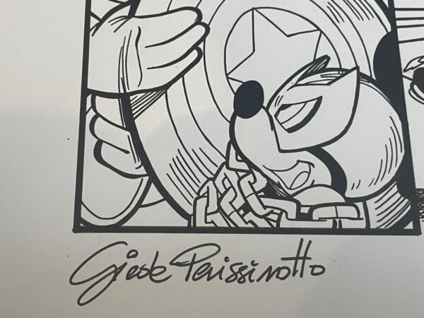 Giada Perissinotto - Tavola originale What if Donald Duck became Wolverine #1 pag. 20