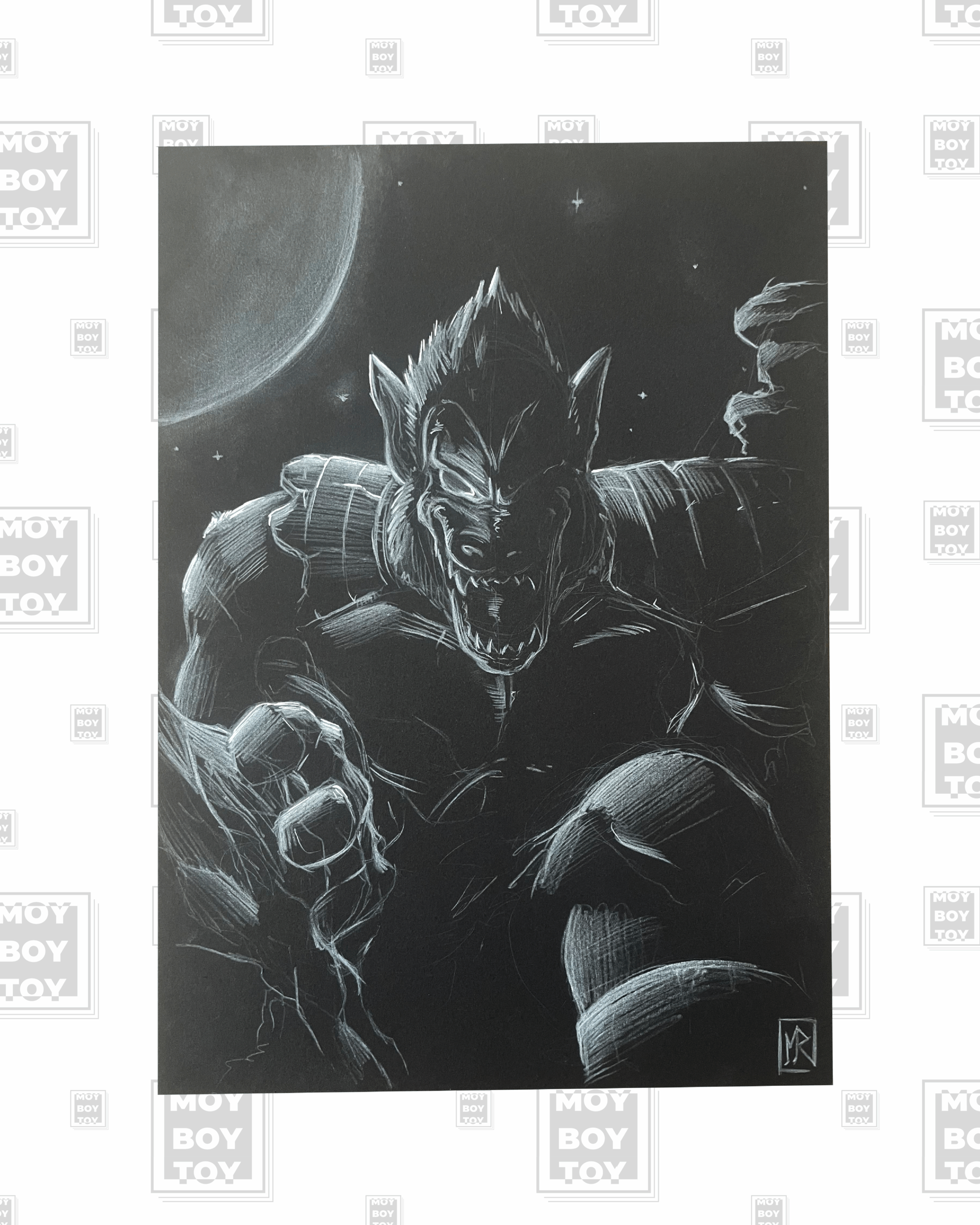 Manuel Ricci - Vegeta Scimmione 21x29cm