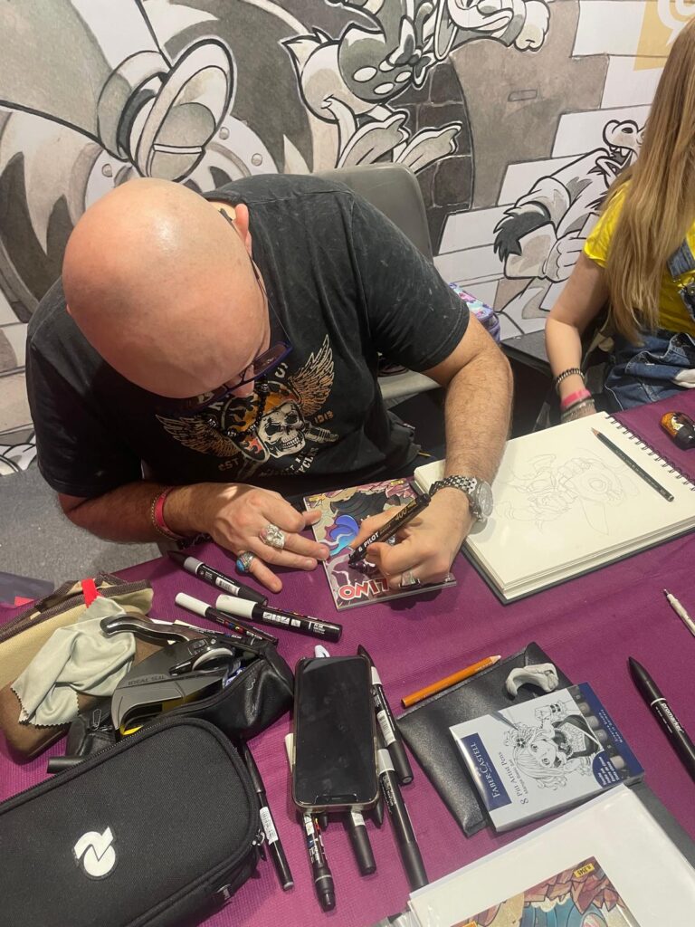 Lorenzo Pastrovicchio al Napoli Comicon 2025