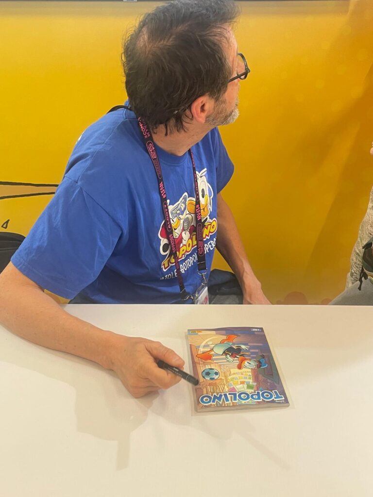 Blasco Pisapia al Napoli Comicon 2025