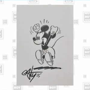 Casty Topolino - illustrazione a chine