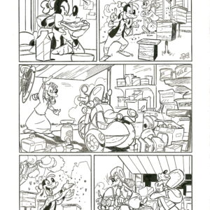 Francesco D'Ippolito - Tavola originale What if Goofy became Spider-Man Pag. 3