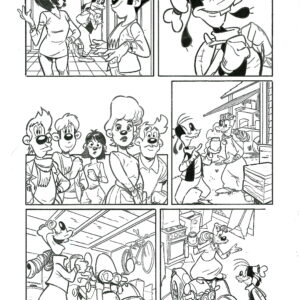 Francesco D'Ippolito - Tavola originale What if Goofy became Spider-Man Pag. 6