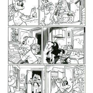 Francesco D'Ippolito - Tavola originale What if Goofy became Spider-Man Pag. 7