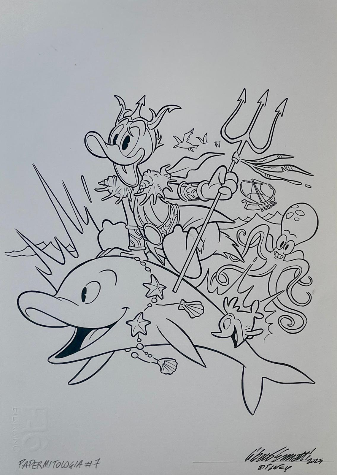Libero Ermetti – Copertina originale INK Papermitologia 7