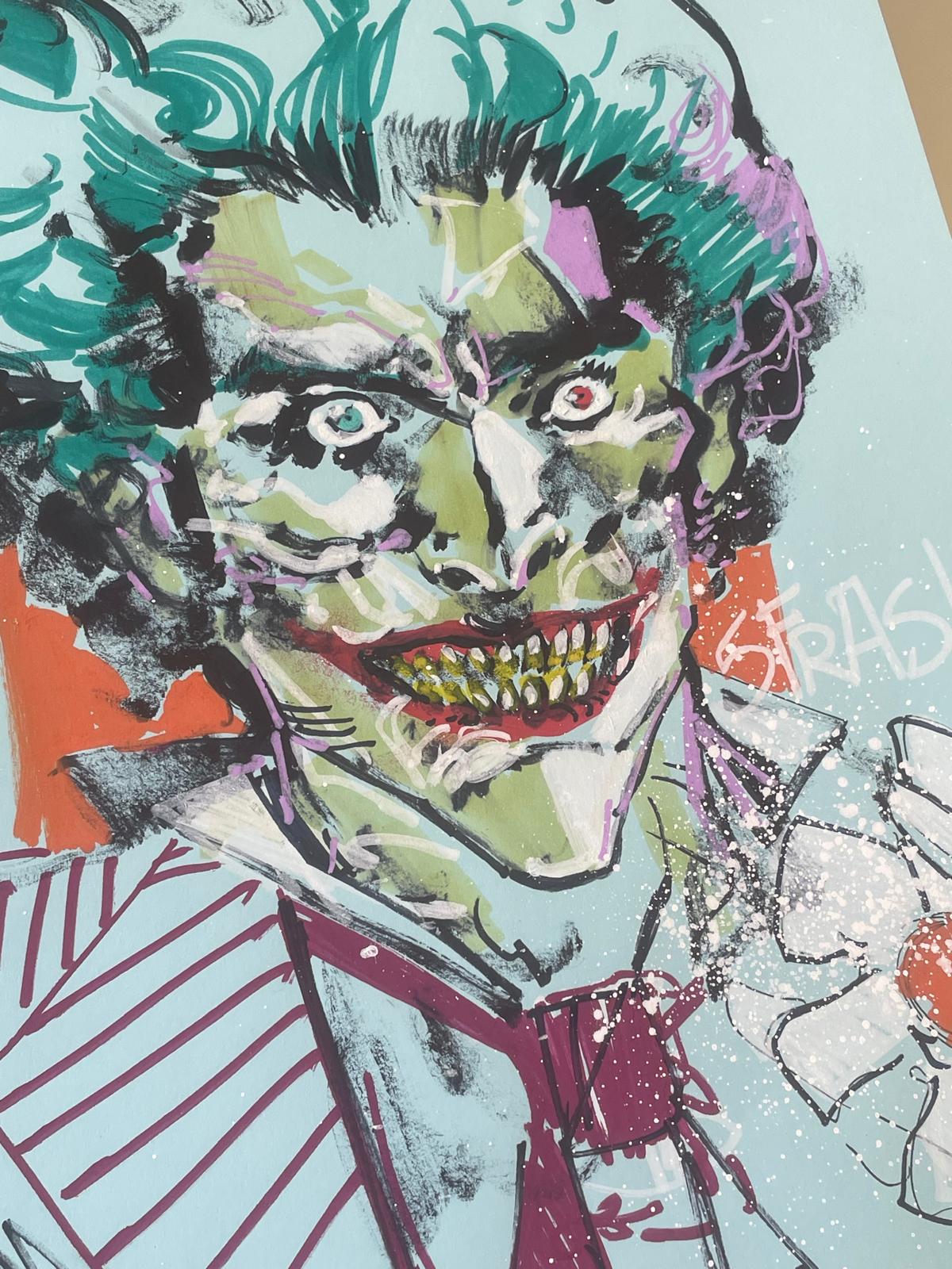 Carmine Di Giandomenico - Joker color drawing 29,5x21cm
